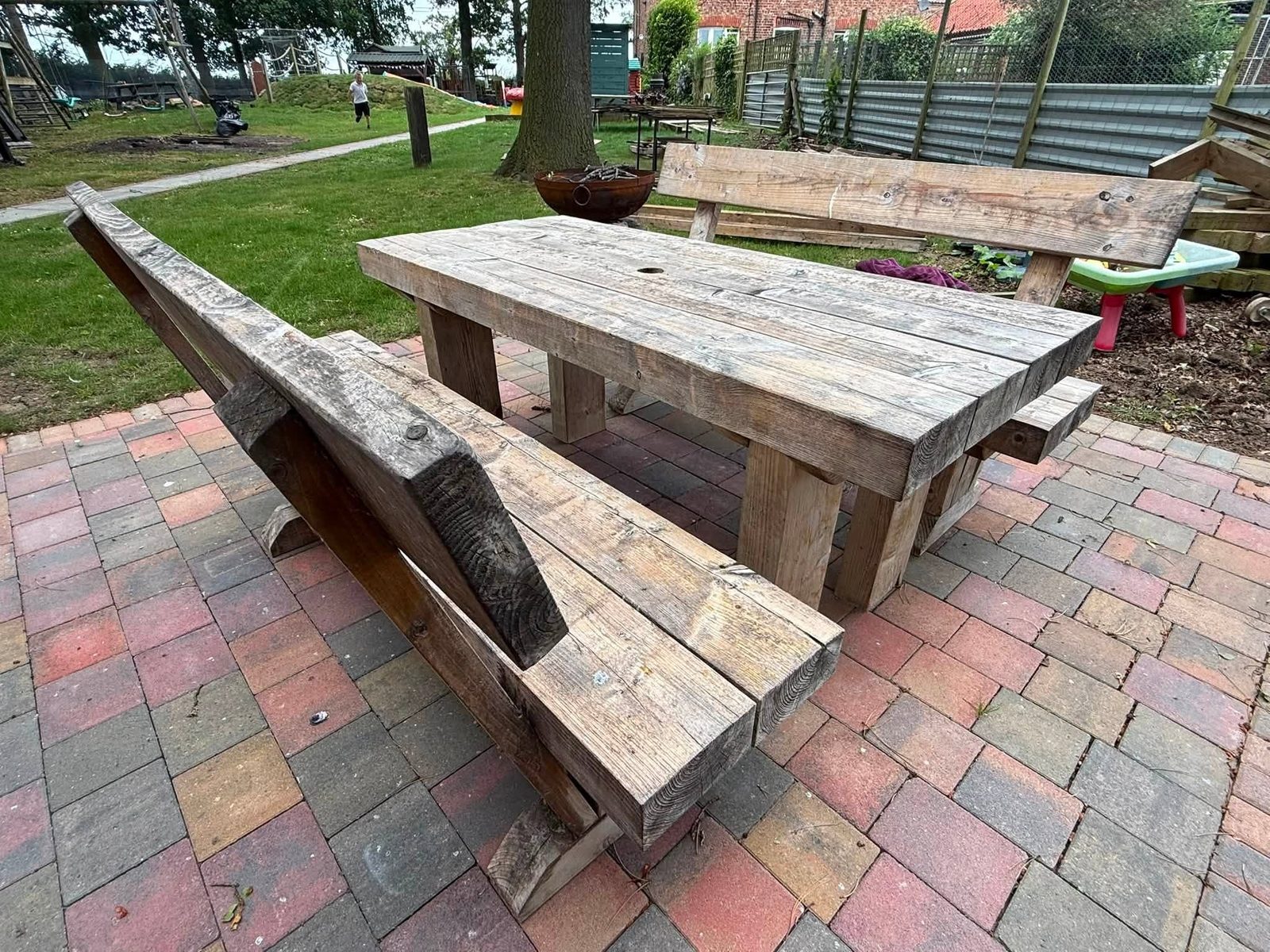 Teak garden furniture restoration — teak furniture restoration in Stockton-on-Tees  Teesside by Ingleby Garden Maintenance (IGM)